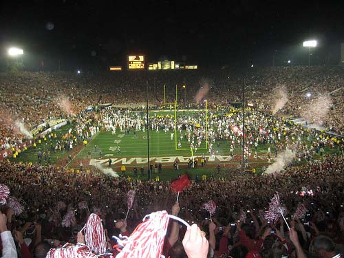 Alabama 2010 BCS Championship.