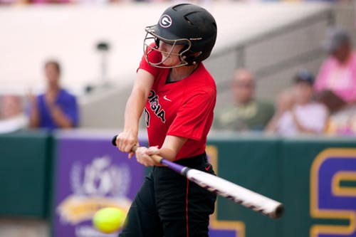 Georgia infielder Ashley Pauley