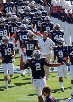 Cam Newton Leads Auburn on the field