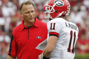 Georgia Bulldogs Coach Mark Richt