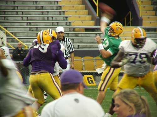 Purple vs. Gold game at Death Valley