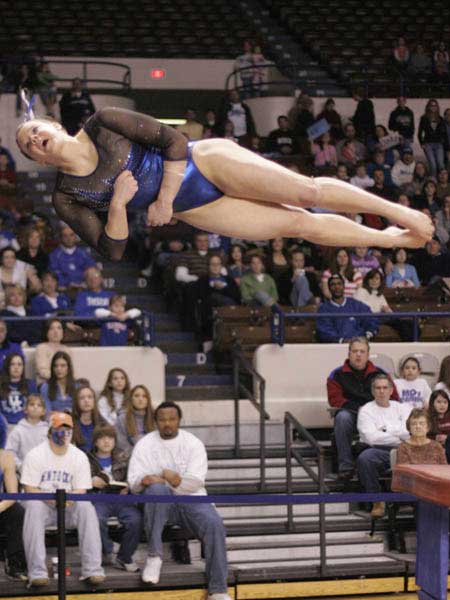 Kentucky gymnastics vault