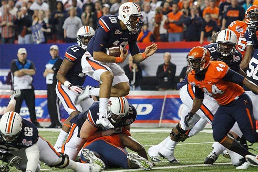 Auburn Tigers quarterback Kiehl Frazier