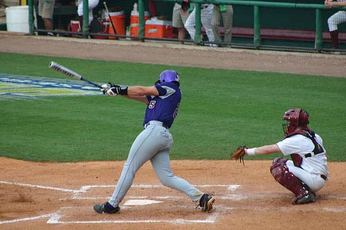 LSU Baseball Hit