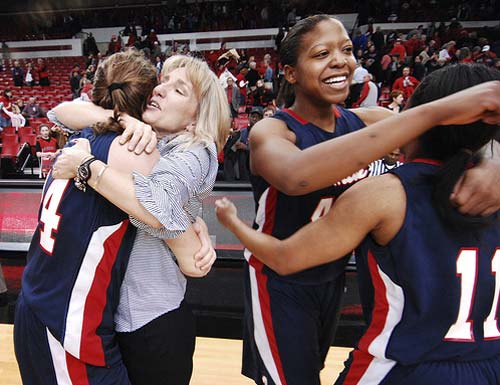 Ole Miss head coach Renee Ladner