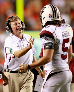 South Carolina Gamecocks Coach G.A. Mangus