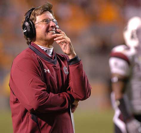 steve spurrier can't look