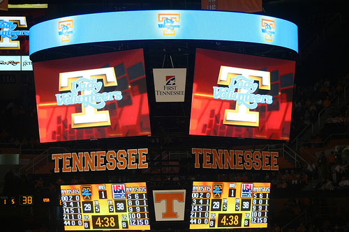 Tennessee Basketball Jumbotron