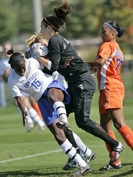 Tough save by florida gator goalee