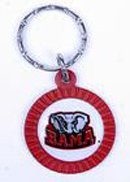 Alabama Crimson Tide Chrome Keychains